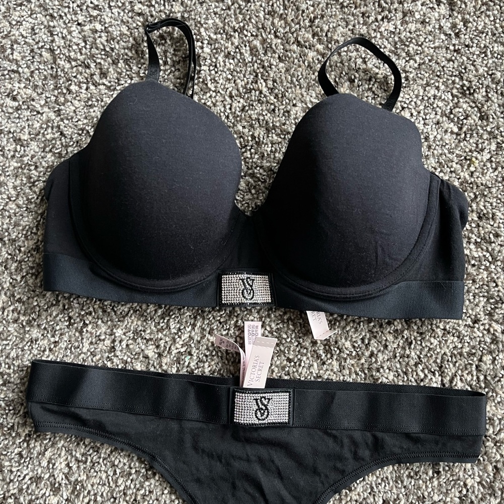 Victoria's Secret Rhinestone Panty Set